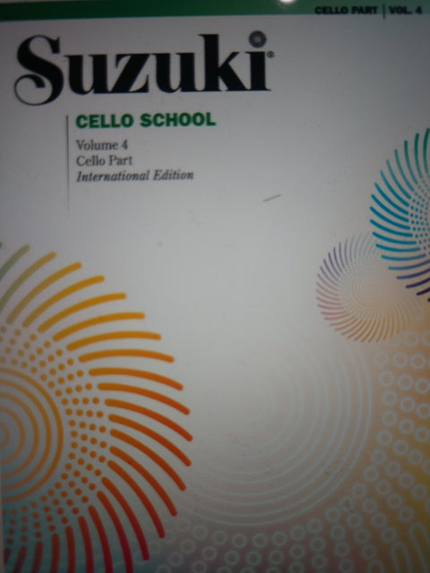 Suzuki Cello School - Volumes 1-10 - Book Only