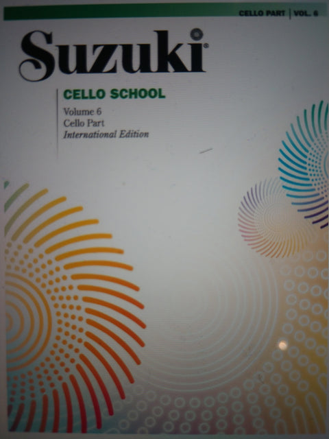 Suzuki Cello School - Volumes 1-10 - Book Only