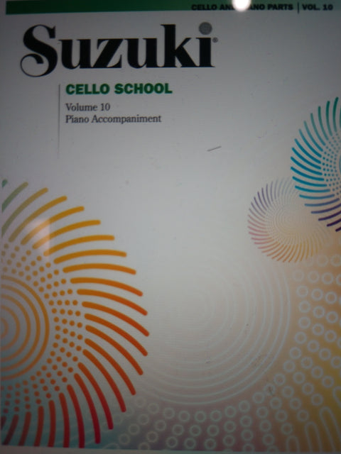 Suzuki Cello School - Volumes 1-10 - Book Only