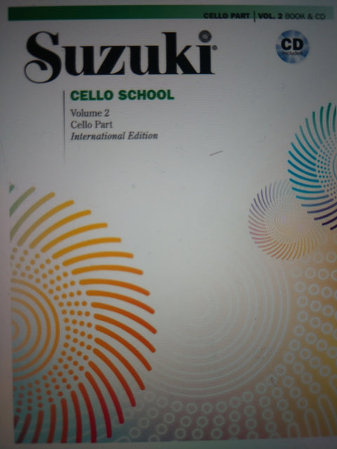 Suzuki Cello School - Volumes 1-8 - Book and CD