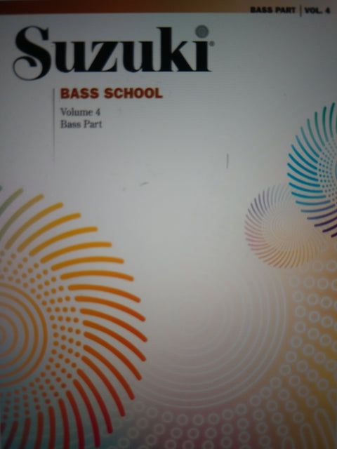 Suzuki Bass School - Volumes 1-5 - Book Only