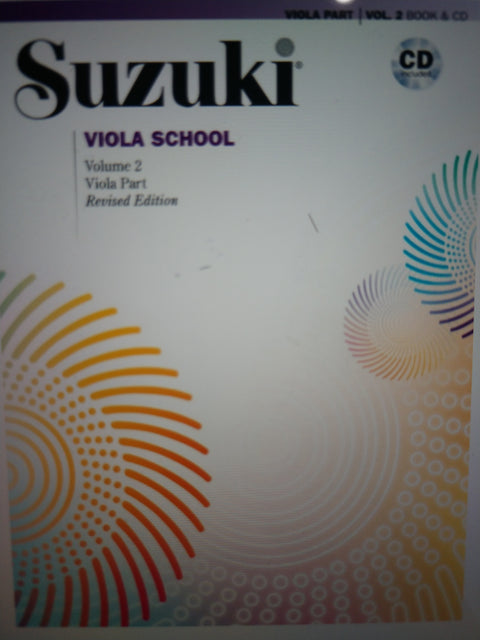 Suzuki Viola School - Volumes 1-9 - Book and CD