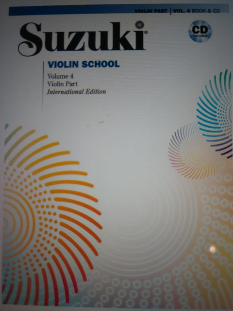 Suzuki Violin School - Volumes 1-8 - Book and CD