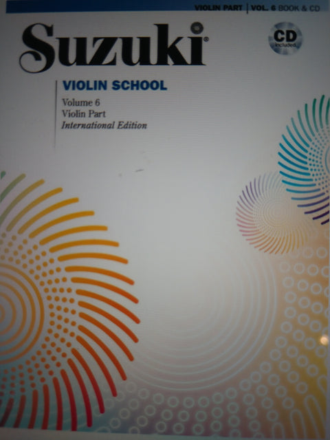 Suzuki Violin School - Volumes 1-8 - Book and CD