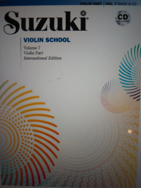 Suzuki Violin School - Volumes 1-8 - Book and CD