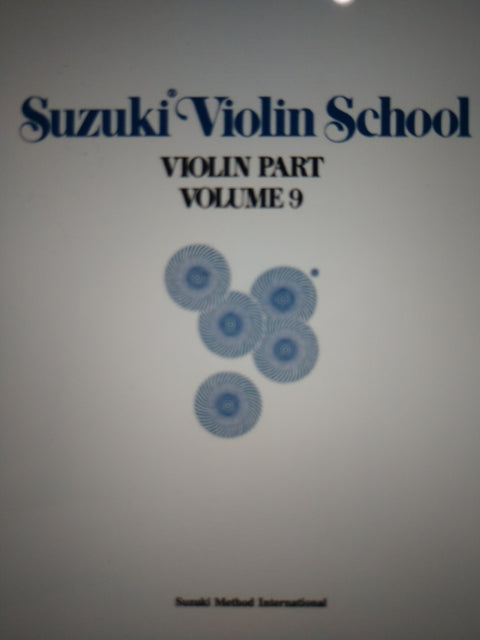 Suzuki Violin School - Volumes 1-10 - Book Only