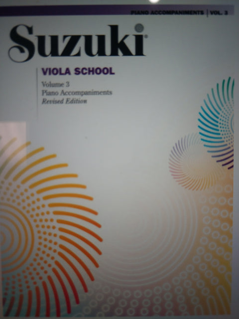 Suzuki Viola School Piano Accompaniment - Volumes 1-9