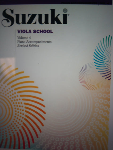 Suzuki Viola School Piano Accompaniment - Volumes 1-9