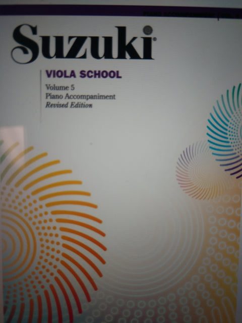 Suzuki Viola School Piano Accompaniment - Volumes 1-9