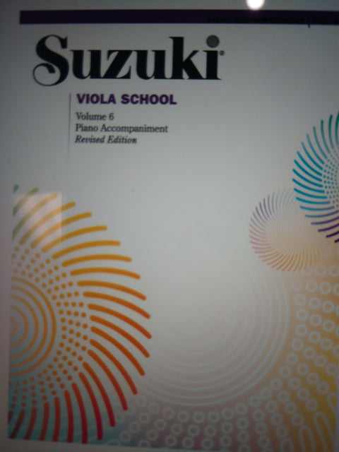 Suzuki Viola School Piano Accompaniment - Volumes 1-9