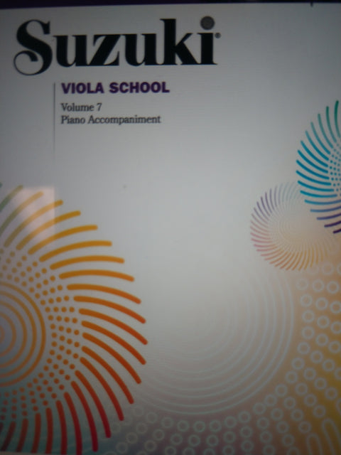 Suzuki Viola School Piano Accompaniment - Volumes 1-9