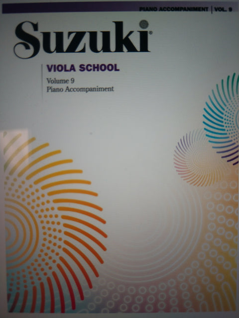 Suzuki Viola School Piano Accompaniment - Volumes 1-9