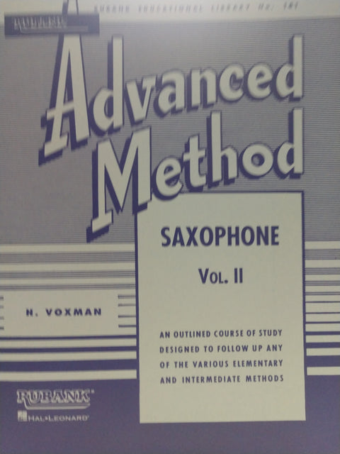 Rubank Advanced Method - Volume II