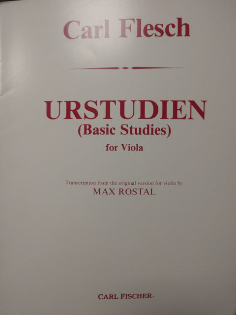 Urstudien for Viola - Flesch/Rostal