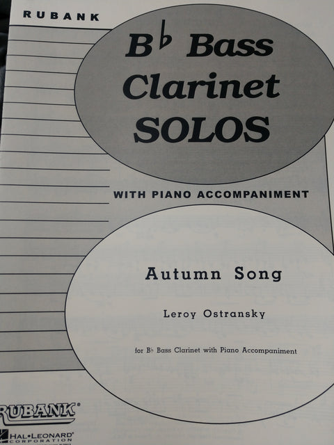 Autumn Song - Bass Clarinet - Ostranksy