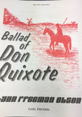 Ballad of Don Quixote - Olson - H & H Music