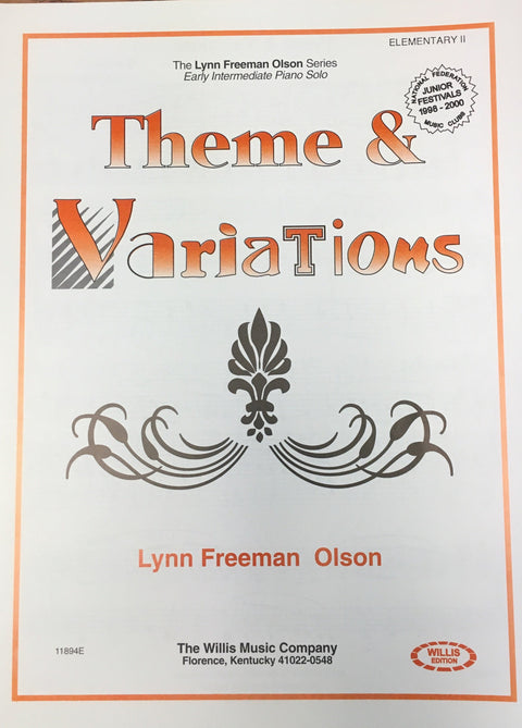 Theme & Variations - Olson