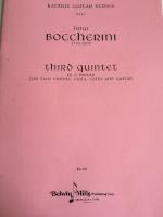 Third Quintet in E Minor for Two Violins, Viola, Cello and Guitar - Kalmus Guitar Series - Boccherini