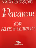 Pavanne for Flute & Clarinet - Ransom