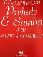 Prelude & Samba for Flute & Clarinet - Ransom