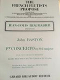 Concerto No. 1 in G Major - Baston/Beaumadier - H & H Music