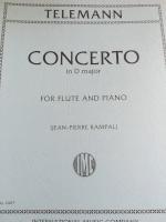 Concerto in D Major for Flute and Piano - Telemann/Rampal - H & H Music