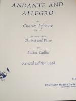 Andante and Allegro - Op. 102 - Cailliet - H & H Music