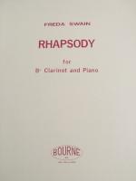 Rhapsody for Bb Clarinet and Piano - Swain