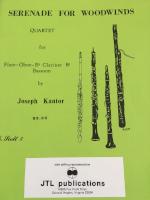 Serenade for Woodwinds - Woodwind Quartet - Kantor