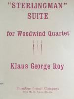 "Sterlingman" Suite for Woodwind Quartet - Roy - H & H Music