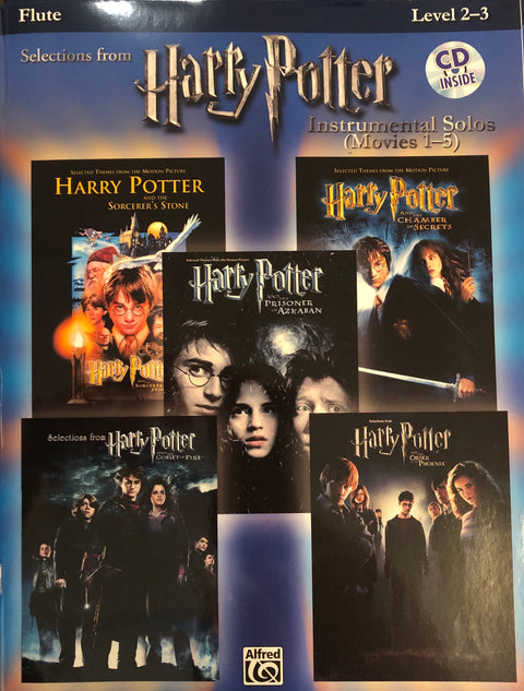 Selections from Harry Potter - Instrumental Solos Movies 1-5