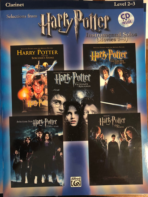 Selections from Harry Potter - Instrumental Solos Movies 1-5