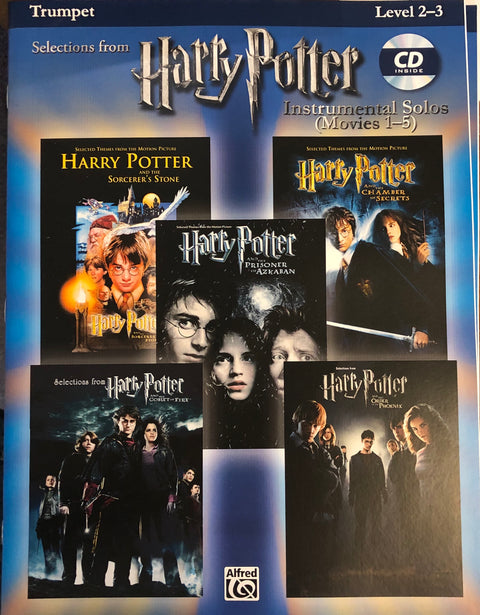 Selections from Harry Potter - Instrumental Solos Movies 1-5