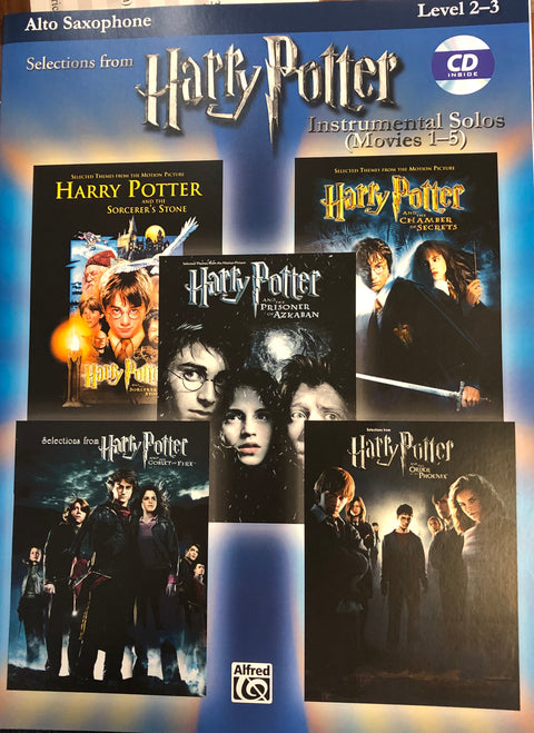 Selections from Harry Potter - Instrumental Solos Movies 1-5