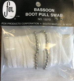 Bassoon Boot Pull Swab - Fox - 1227D