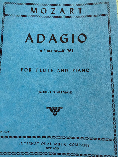 Adagio in E Major - K. 261 - Mozart/Stallman*