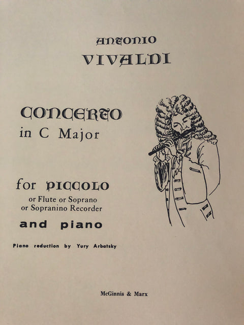 Concerto in C Major for Piccolo/Flute/Soprano/Sopranino Recorder and Piano - Vivaldi/Arbatsky