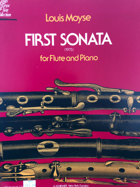 First Sonata for Flute and Piano (1975) - Moyse*