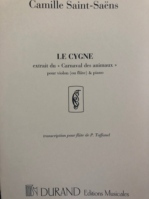 Le Cygne (The Swan) - Saint-Saëns