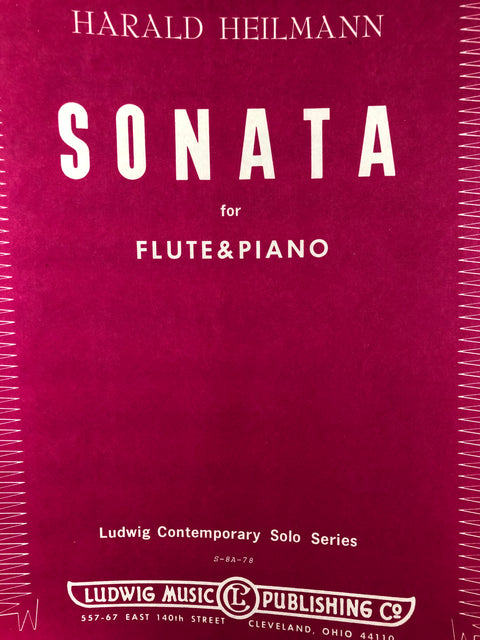 Sonata for Flute and Piano - Heilmann*