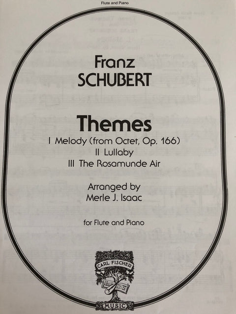 Themes - Schubert/Arr. by Isaac*