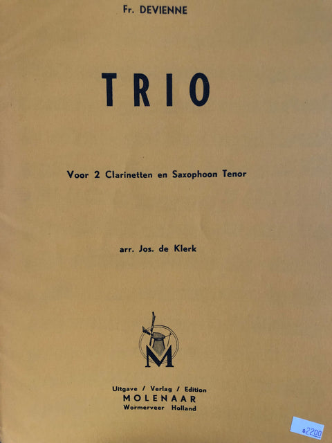 Trio - Devienne/Klerk