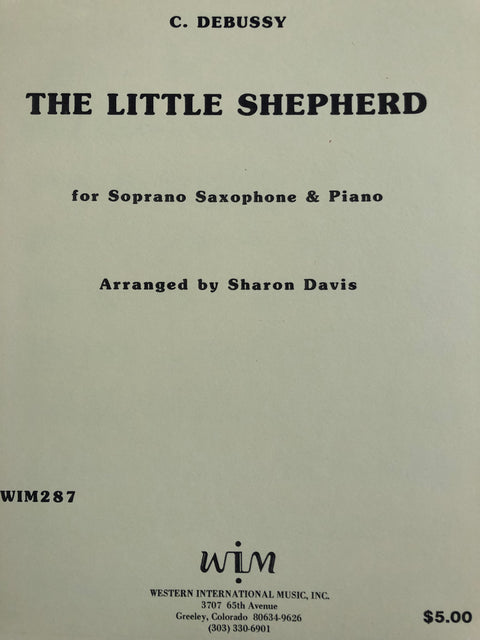 The Little Shepherd - Soprano Saxophone - Debussy/Davis