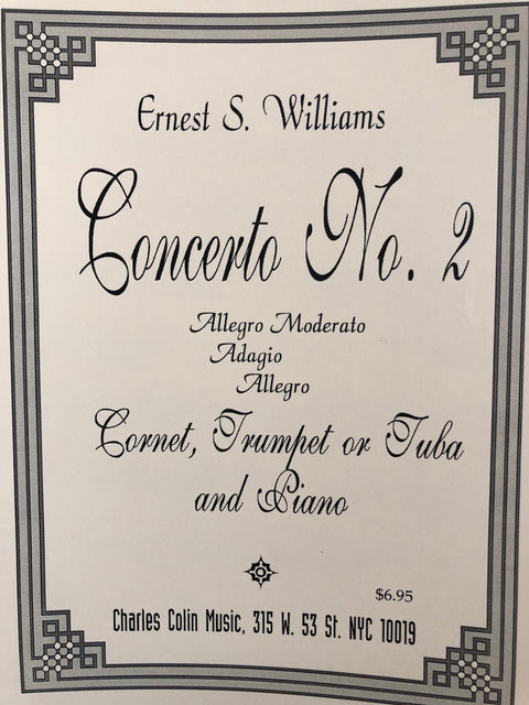 Concerto No. 2 for Cornet/Trumpet/Tuba - Williams