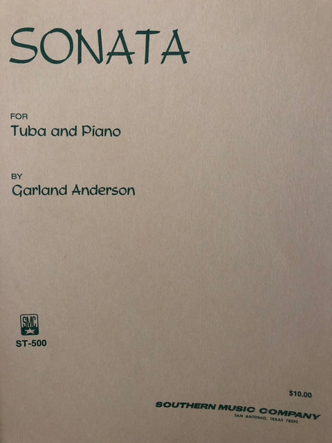 Sonata for Tuba - Anderson