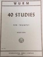 40 Studies for Trumpet - Wurm/Voisin - H & H Music