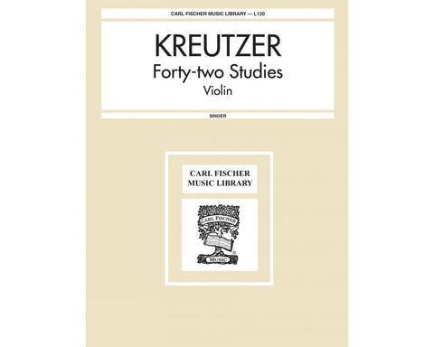 42 Studies for Violin - Kreutzer