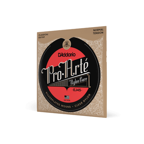 Pro-Arte Nylon Core Classical Guitar Strings - D'Addario - Normal Tension -EJ45