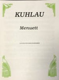 Kuhlau - Menuett - H & H Music