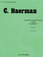 Complete Method for Clarinet - Op. 63 - C. Baermann - 1st and 2nd Divisions Combined - Edited by Langenus - H & H Music